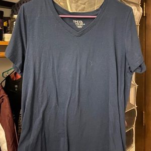 Relaxed Navy Blue Tee